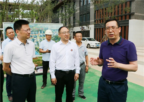 邯郸罗文全副市长莅临我校视察
