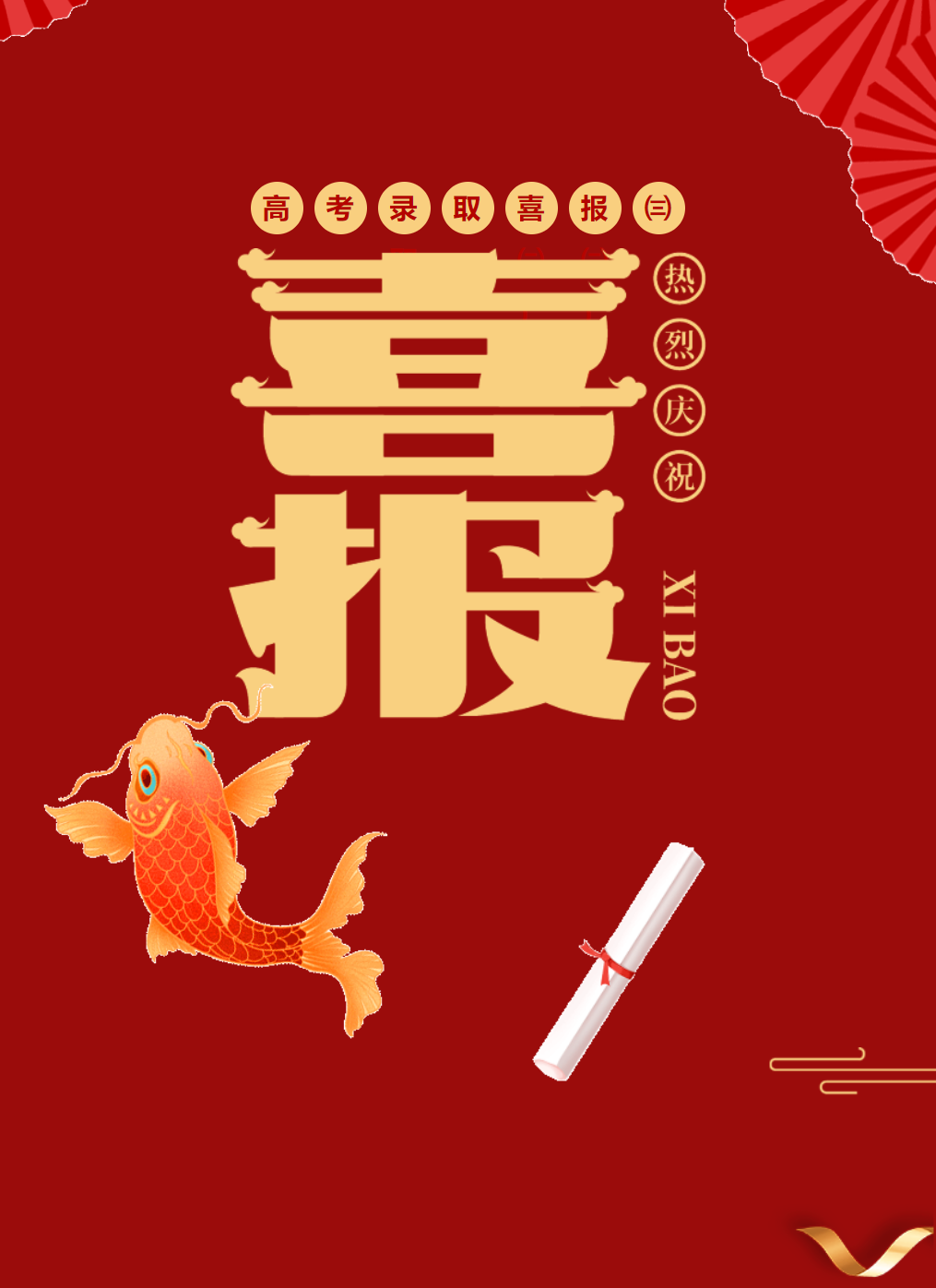 高考录取喜报（三）