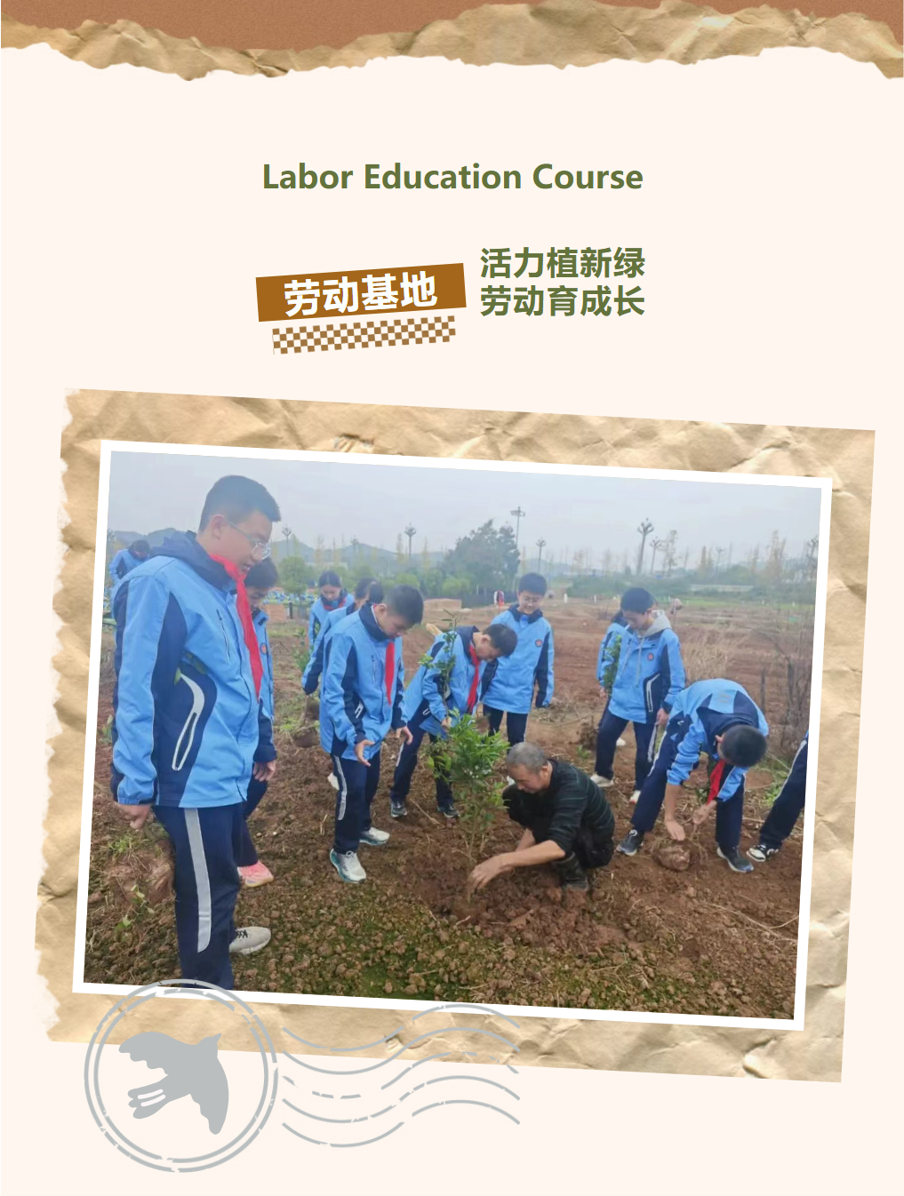 邯郸【成外·德育】活力植新绿，劳动育成长！